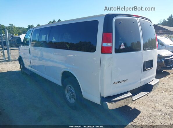 1GAZGPFG1L1127444 2020 CHEVROLET EXPRESS White Trasero izquierdo