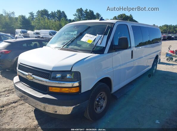1GAZGPFG1L1127444 2020 CHEVROLET EXPRESS White Vista tres cuartos delantera izquierda