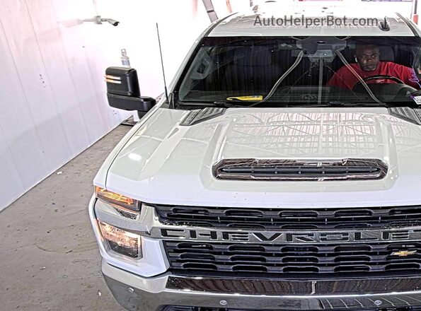 1GC1YNE76LF307285 2020 CHEVROLET SILVERADO  Առջևի վահանակի տեսք