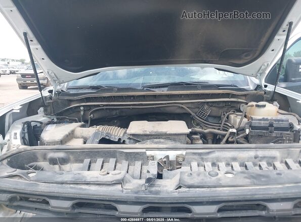 1GC2WLE72MF206373 2021 CHEVROLET SILVERADO White Vista del compartimento del motor