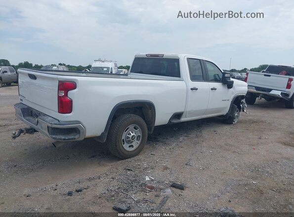 1GC2WLE72MF206373 2021 CHEVROLET SILVERADO White Trasero derecho