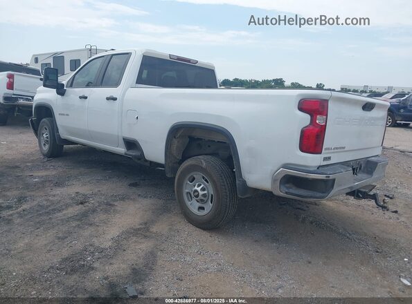 1GC2WLE72MF206373 2021 CHEVROLET SILVERADO White Trasero izquierdo
