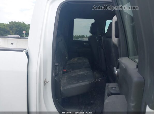 1GC2WLE72MF206373 2021 CHEVROLET SILVERADO White Vista de los asientos traseros