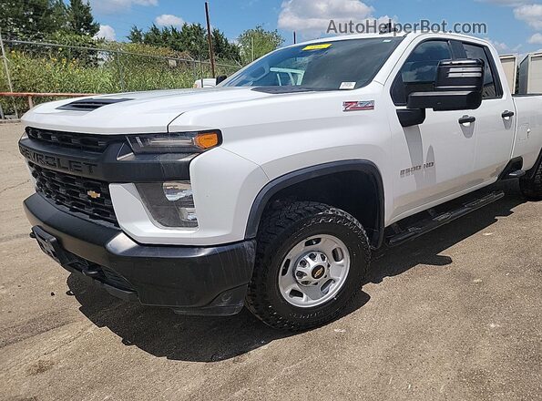 1GC2YLE78PF195300 2023 CHEVROLET SILVERADO White Հետևի տեսք