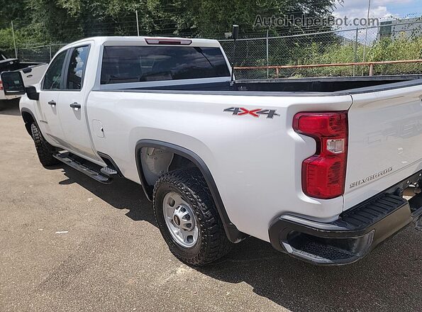 1GC2YLE78PF195300 2023 CHEVROLET SILVERADO White Հետևի նստատեղերի տեսք