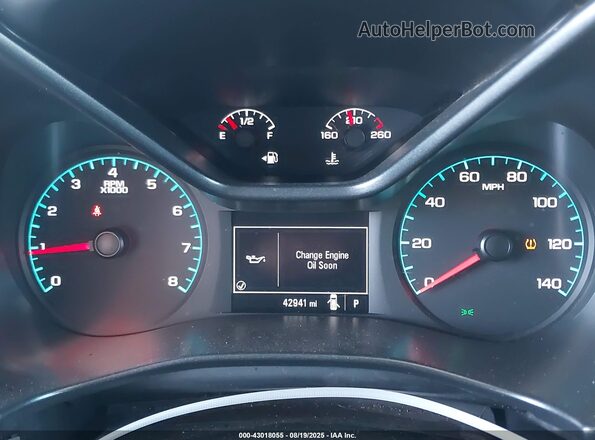 1GCGSBEA4M1108952 2021 CHEVROLET COLORADO White უკანა სავარძლების ხედი