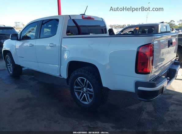 1GCGSBEA4M1108952 2021 CHEVROLET COLORADO White უკანა მარცხენა