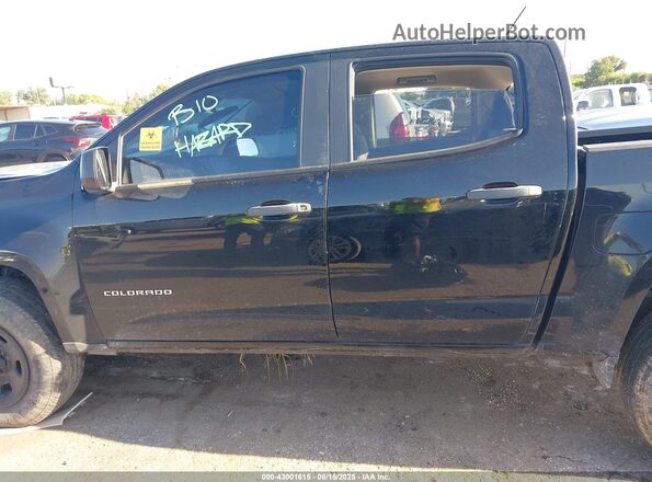1GCGSBEA7M1187873 2021 CHEVROLET COLORADO Черный Вид задней части салона