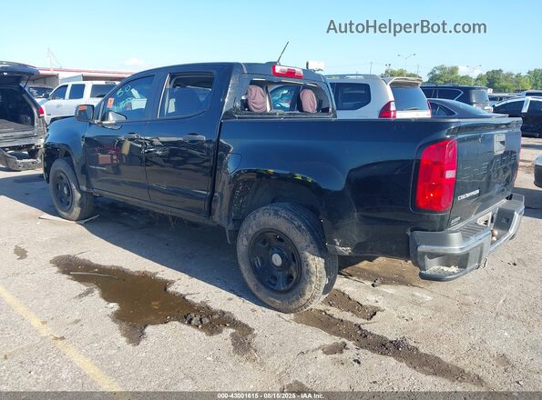 1GCGSBEA7M1187873 2021 CHEVROLET COLORADO Черный Задняя левая четверть