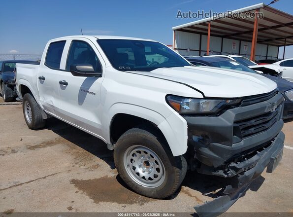 1GCGSBEC4P1268013 2023 CHEVROLET COLORADO White Widok z przodu