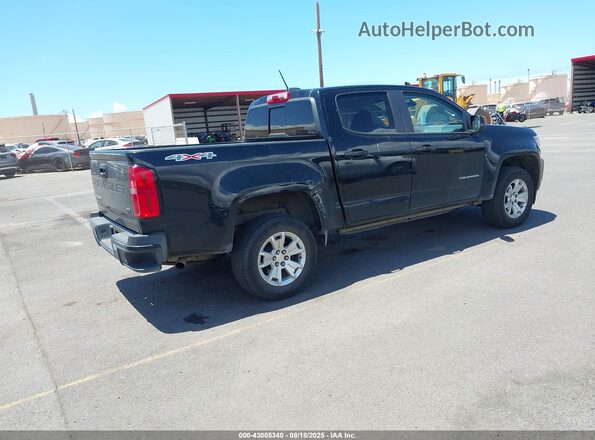 1GCGTCEN2M1178178 2021 CHEVROLET COLORADO Black უკანა მარჯვენა