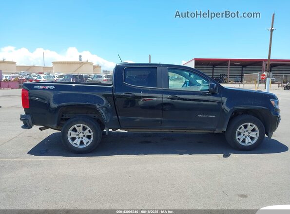 1GCGTCEN2M1178178 2021 CHEVROLET COLORADO Black უკანა სალონის ხედი