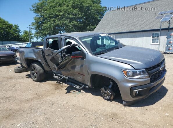 1GCGTCEN3M1190923 2021 CHEVROLET COLORADO Серебряный Передняя правая четверть