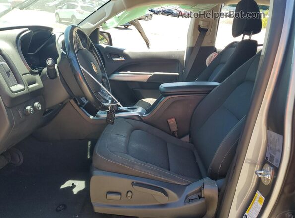 1GCGTCEN3M1190923 2021 CHEVROLET COLORADO Серебряный Вид салона спереди