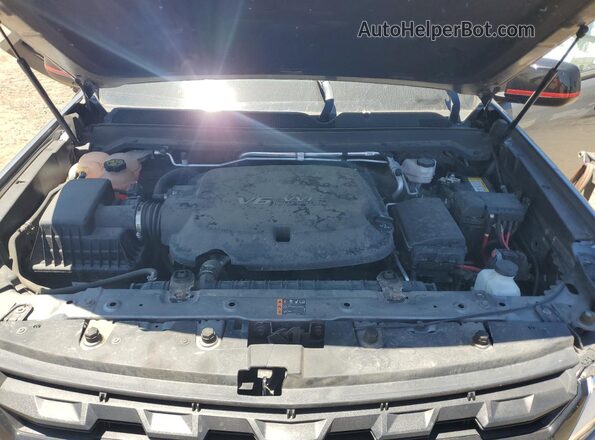 1GCGTCEN3M1190923 2021 CHEVROLET COLORADO Серебряный Вид задней части салона