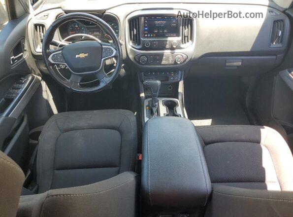 1GCGTCEN3M1190923 2021 CHEVROLET COLORADO Серебряный Вид панели приборов