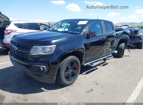 1GCGTCEN4M1273602 2021 CHEVROLET COLORADO Black Vista tres cuartos delantera izquierda