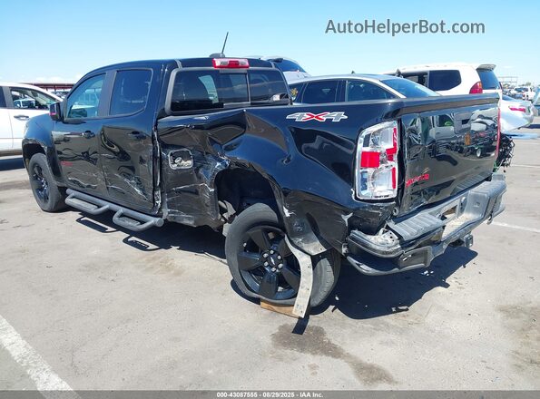 1GCGTCEN4M1273602 2021 CHEVROLET COLORADO Black Trasero izquierdo