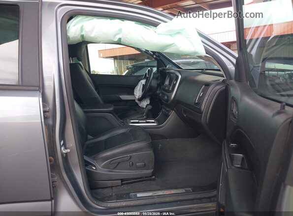 1GCGTEEN4M1292453 2021 CHEVROLET COLORADO Gray Vista interior delantera