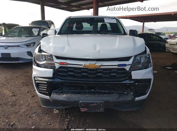 1GCHSCEA3M1223925 2021 CHEVROLET COLORADO White Vista frontal