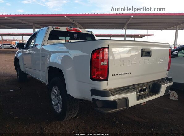 1GCHSCEA3M1223925 2021 CHEVROLET COLORADO White Trasero izquierdo