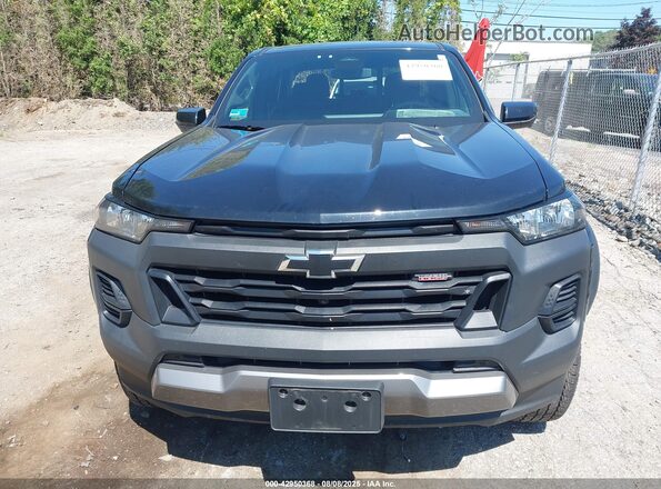 1GCPTEEK9P1198093 2023 CHEVROLET COLORADO Black Widok zestawu wskaźników