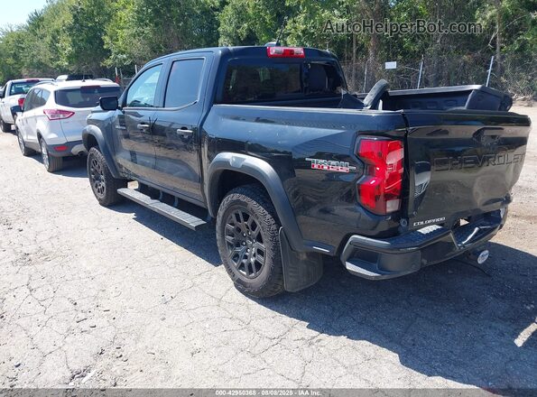 1GCPTEEK9P1198093 2023 CHEVROLET COLORADO Black Tył lewy