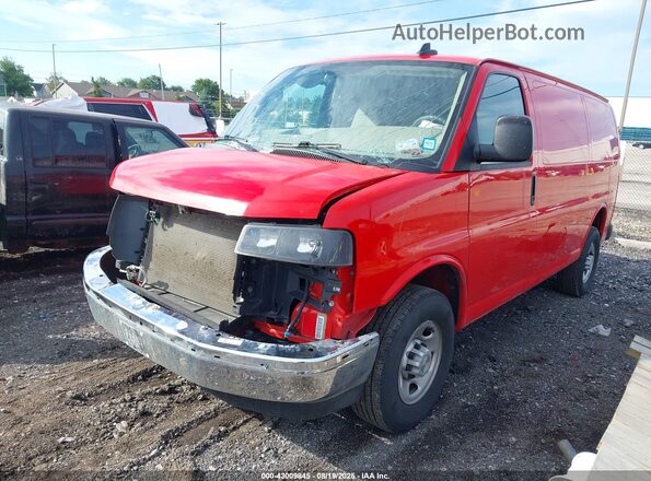 1GCWGAF72R1165622 2024 CHEVROLET EXPRESS Красный 