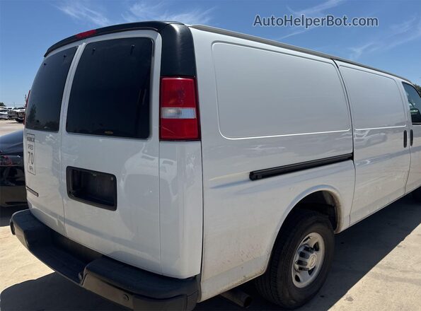 1GCWGAFG2L1252718 2020 CHEVROLET EXPRESS  VIN კოდის სტიკერის ხედი