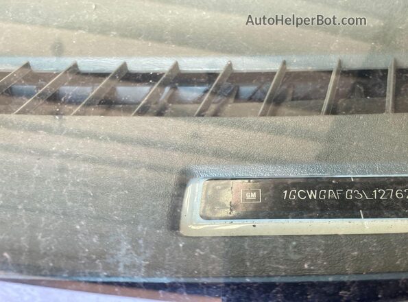 1GCWGAFG3L1276235 2020 CHEVROLET EXPRESS  ხელსაწყოთა პანელის ხედი