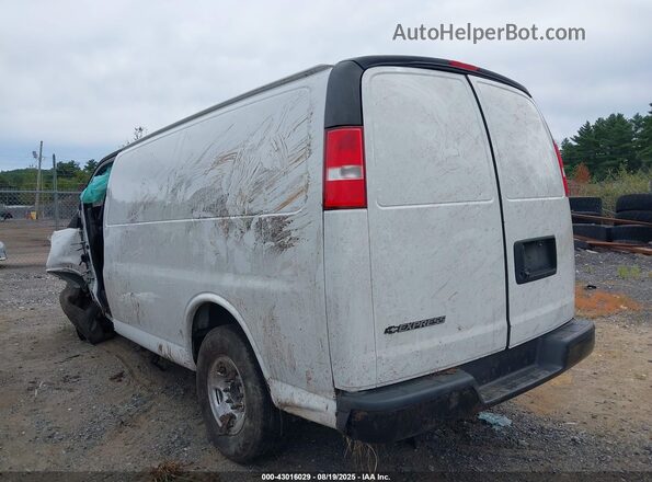 1GCWGAFP3L1261198 2020 CHEVROLET EXPRESS White Հետևի ձախ