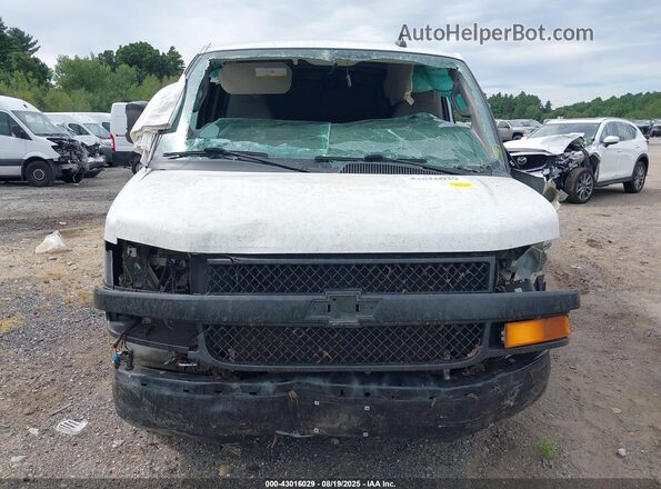 1GCWGAFP3L1261198 2020 CHEVROLET EXPRESS White Սալոնի հետևի տեսք