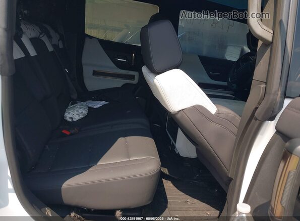 1GKB0RDC4SU101348 2025 GMC HUMMER EV SUV White Rear seats view