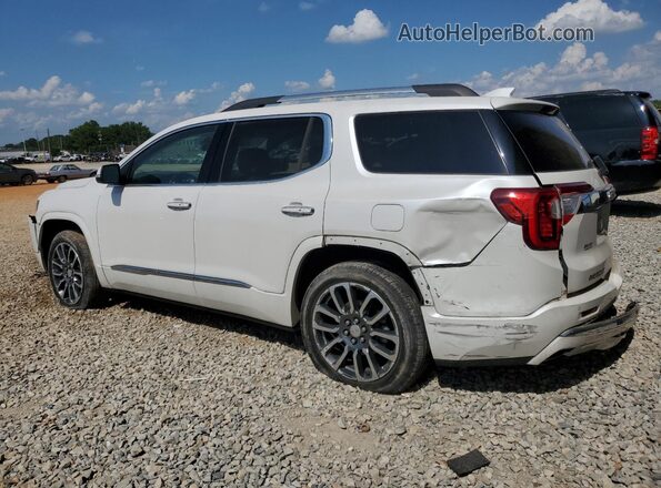 1GKKNPLS3MZ100826 2021 GMC ACADIA Белый Задняя левая четверть