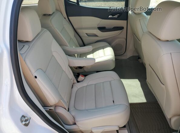 1GKKNPLS3MZ100826 2021 GMC ACADIA Белый Вид задней части салона