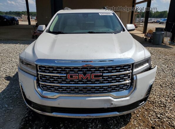 1GKKNPLS3MZ100826 2021 GMC ACADIA Белый Вид спереди