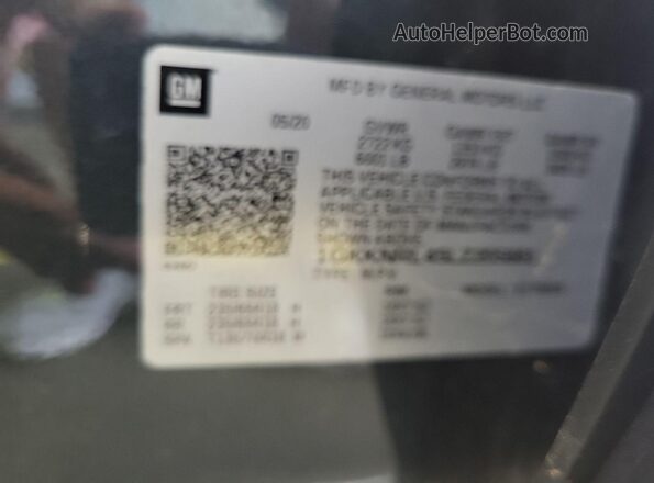 1GKKNRL45LZ205881 2020 GMC ACADIA  