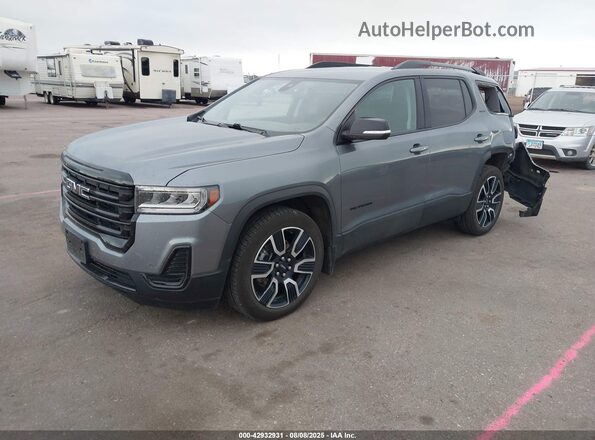 1GKKNRLS4MZ116755 2021 GMC ACADIA Silver Przód lewy