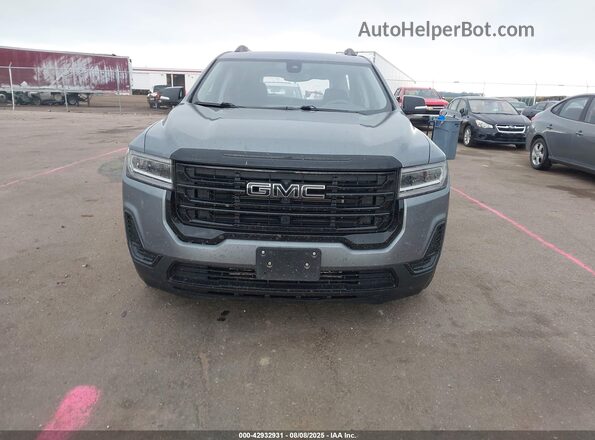 1GKKNRLS4MZ116755 2021 GMC ACADIA Silver Widok zestawu wskaźników