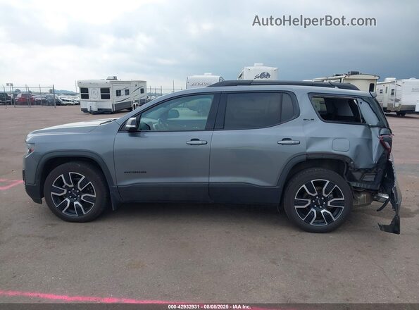 1GKKNRLS4MZ116755 2021 GMC ACADIA Silver Widok wnętrza 360 stopni