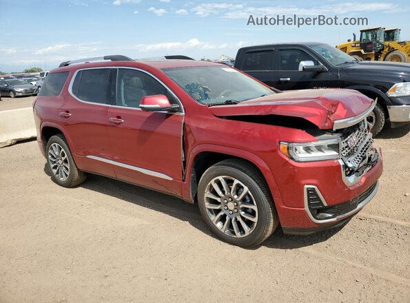 1GKKNXLS2MZ214073 2021 GMC ACADIA Red Front right