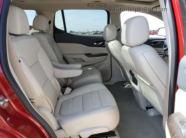 1GKKNXLS2MZ214073 2021 GMC ACADIA Red Rear interior view