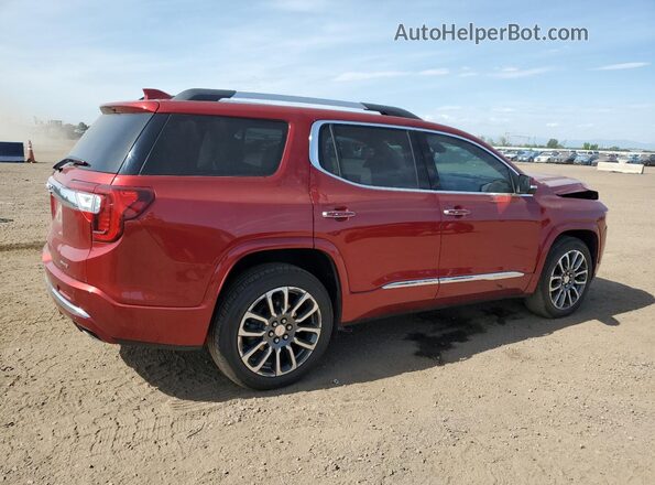 1GKKNXLS2MZ214073 2021 GMC ACADIA Red Rear right