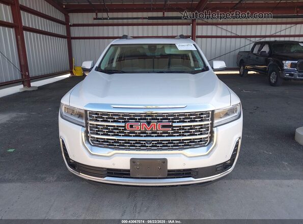 1GKKNXLS8MZ219214 2021 GMC ACADIA White 