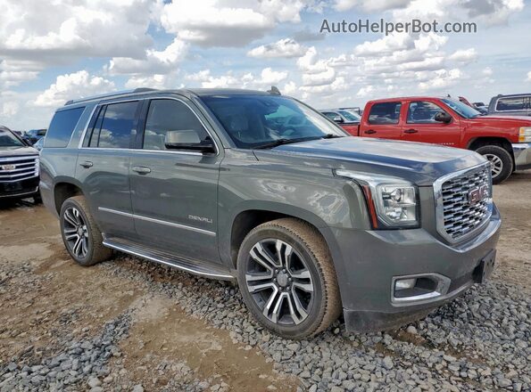 1GKS1CKJXJR107782 2018 GMC YUKON Green 