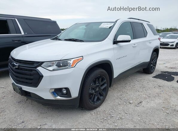 1GNERGKW2LJ325809 2020 CHEVROLET TRAVERSE White Առջևի ձախ երեք քառորդ տեսարան