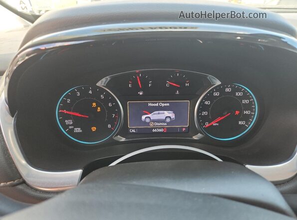 1GNERJKW3MJ188636 2021 CHEVROLET TRAVERSE Black Սարքավորումների վահանակի տեսք