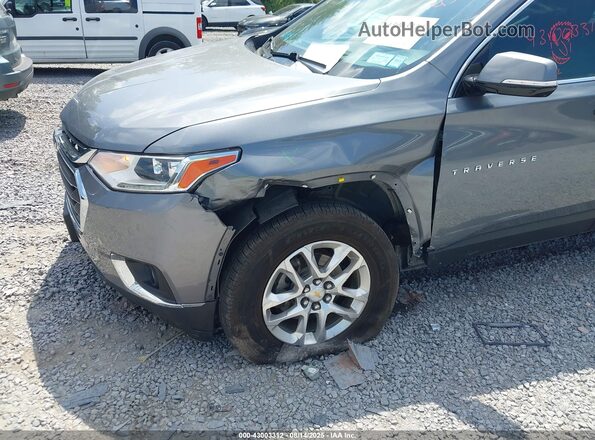 1GNEVGKW5JJ112135 2018 CHEVROLET TRAVERSE Серый 