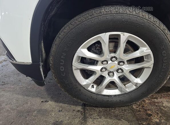1GNEVGKW8MJ182748 2021 CHEVROLET TRAVERSE  VIN sticker view