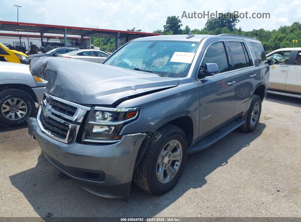 1GNSCAKC9LR193155 2020 CHEVROLET TAHOE Gray Front left